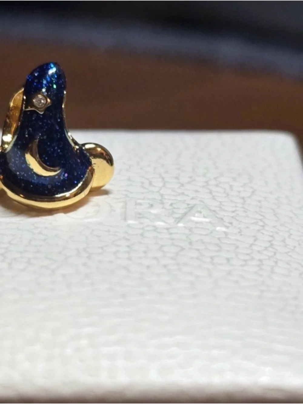 Pandora Disney Sorcerer Mickey Hat Charm – 14k Gold-Plated | 763344C01 | MINT